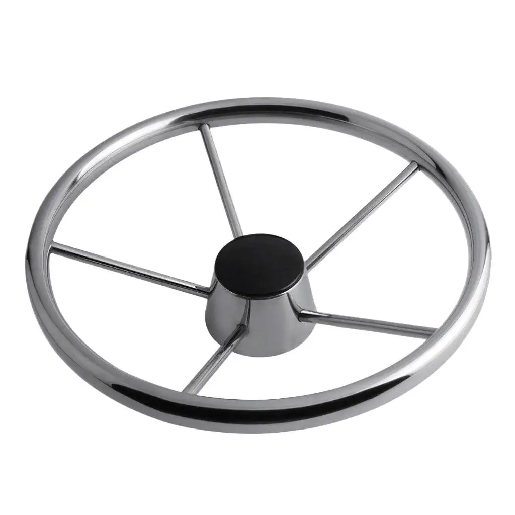 

New Marine Pontoon Boat Yacht Steering Wheel - Durable Corrosion Resistance