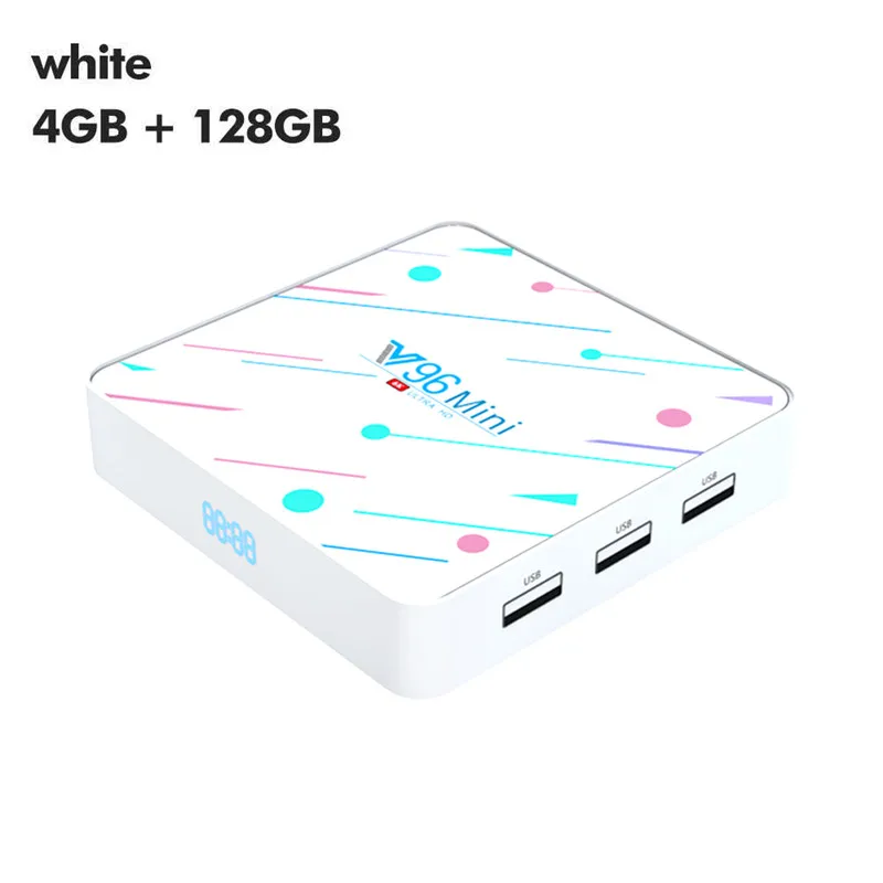TV BOX 4 128GB Vmade новейший мини IP tv Box Allwinner H6 четырехъядерный Android 9,0 4G+ 128GB UHD 4K H.265 wifi 1,5 GHZ Google tv Netflix медиаплеер - Цвет: TV BOX 4 128GB