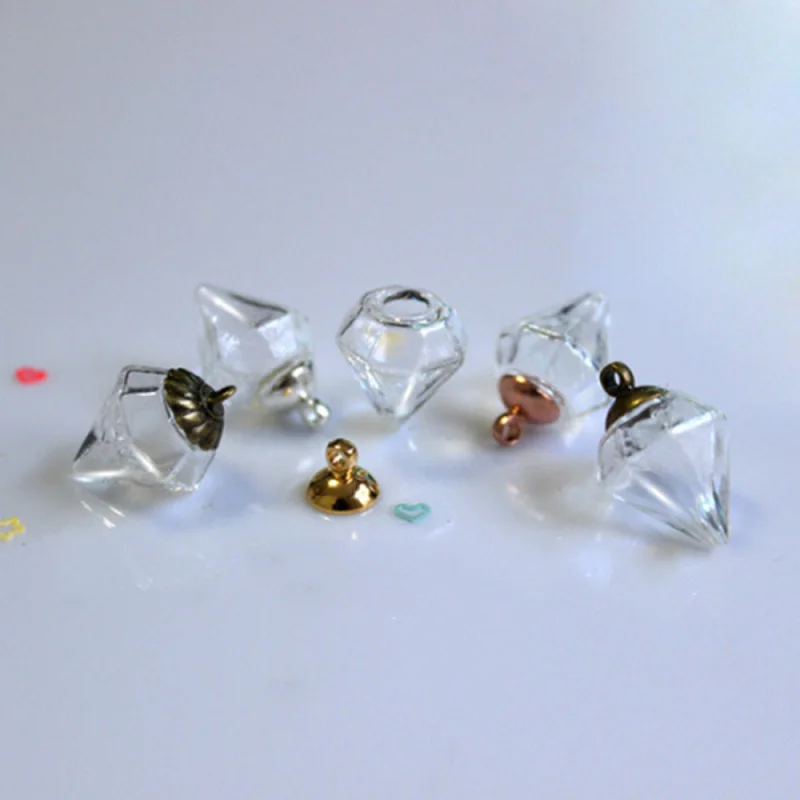 

10 шт./лот креативная стеклянная бутылка для желаний «сделай сам», ювелирные изделия ручной работы, ожерелье, серьги, аксессуары для изготовл...