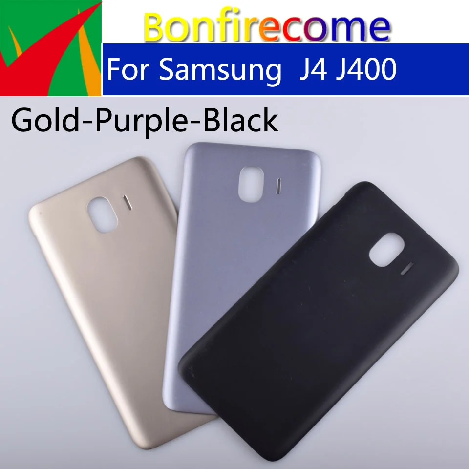 10 шт./партия задняя крышка батарейного отсека для Samsung Galaxy J4 J400 J400F J400F/DS J400G/DS