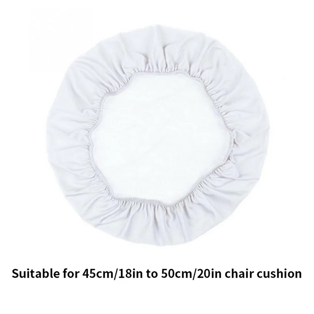

Solid Color Chair Cover Plain Removable Desk Seat Anti-dirty For Sofa and Armchairs Wedding Hotel Banquet Dining Room Kitchen