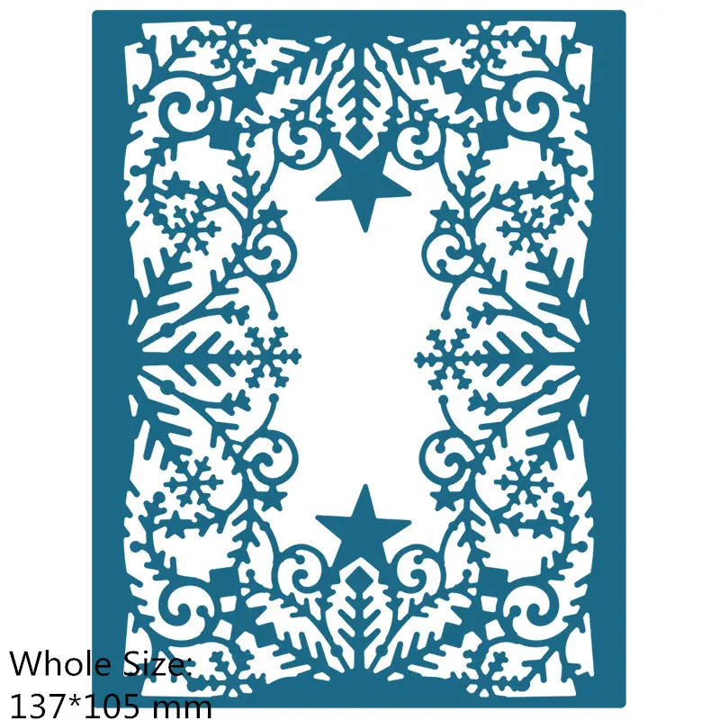 Металлические Вырубные штампы прямоугольного фона для скрапбукинга и