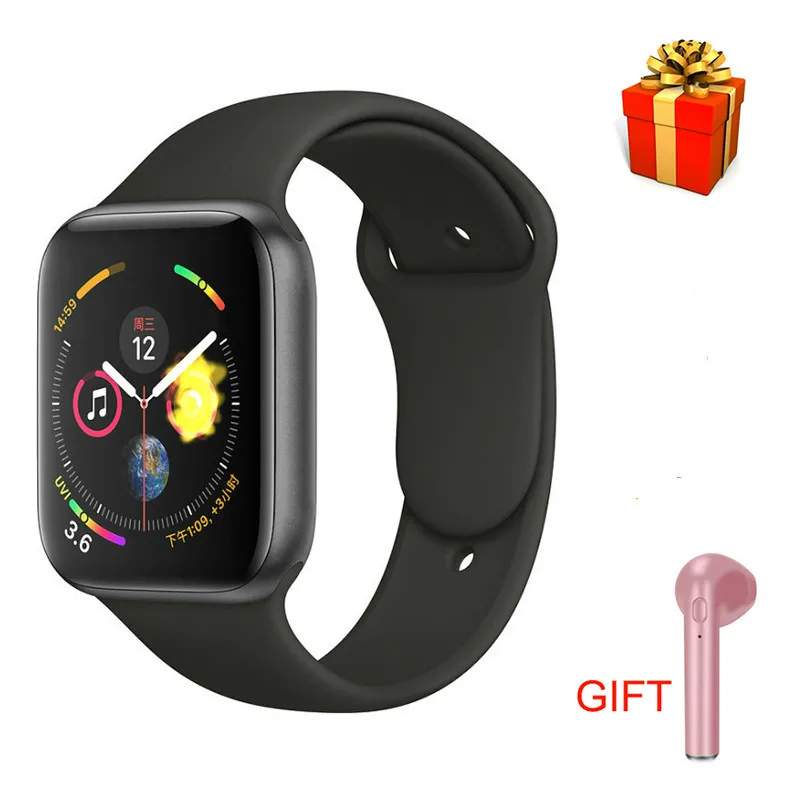 Умные часы Bluetooth Smart Watch Series 4 с пульсометром кровяное давление наручные часы для iOS Android samsung