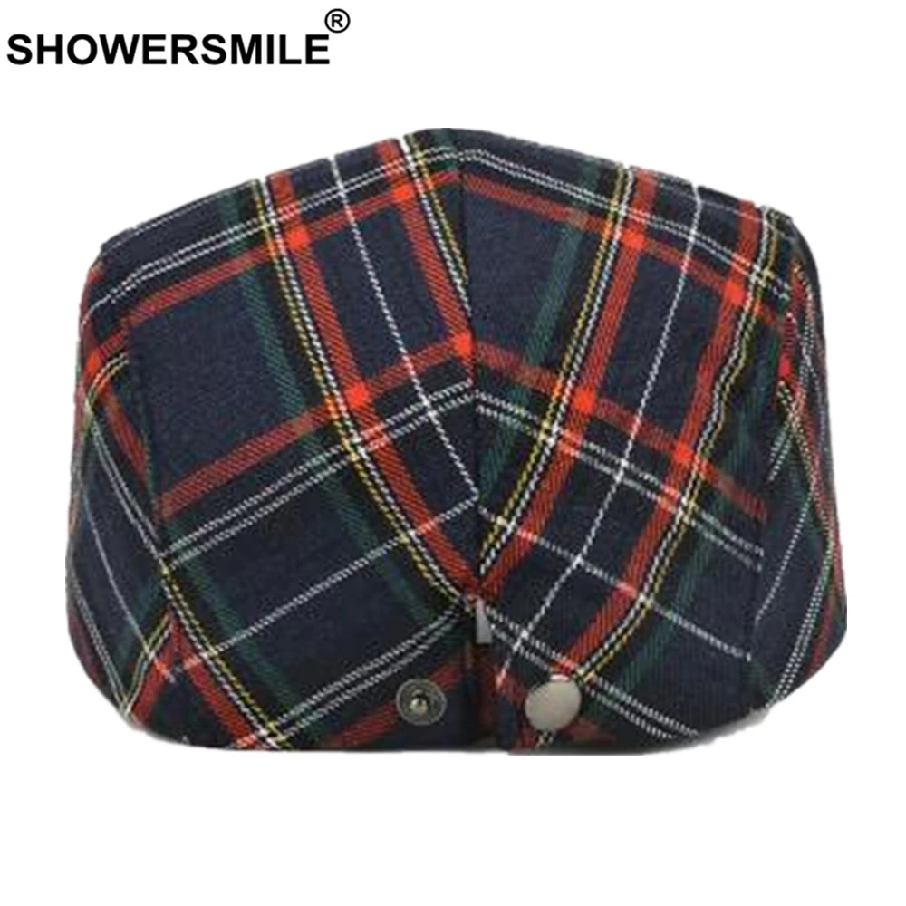 Берет SHOWERSMILE вертикальная Кепка для мужчин и женщин винтажная в стиле Гэтсби