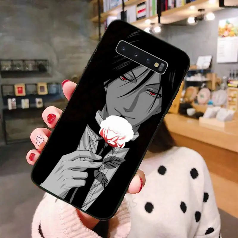 

Black Butler Anime Phone Case For Samsung A50 A51 A71 A20E A20S S10 S20 S21 S30 Plus ultra 5G M11 funda shell