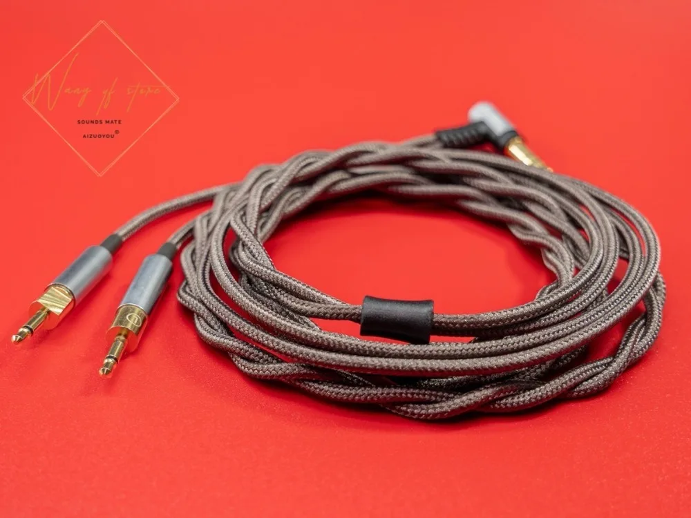 Кабель HIfi для наушников Hifiman HE400S HE-400I HE560 HE-350 HE1000 V2 2x мм