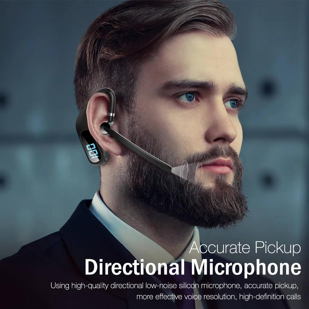 Беспроводная гарнитура Bluetooth 5 0 наушники-вкладыши с микрофоном мини-гарнитура