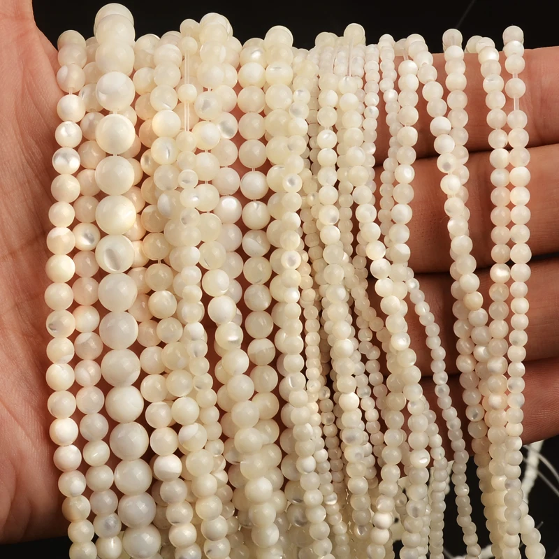 2 мм 3 4 6 микро крошечные бусины натуральный из перламутровых раковин круглые бусы
