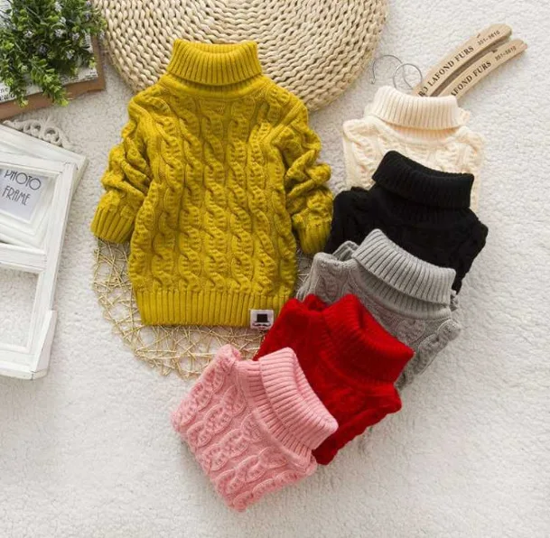 Свитер для мальчиков и девочек Базовая рубашка zhen zhi shan в Корейском стиле теплый