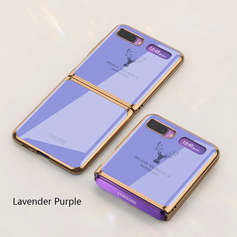 Luxury New Phone Case For Samsung Flip Creative Elegant Cover For Galaxy Z Flip Fashion Anti Fall Full Protective New Funda