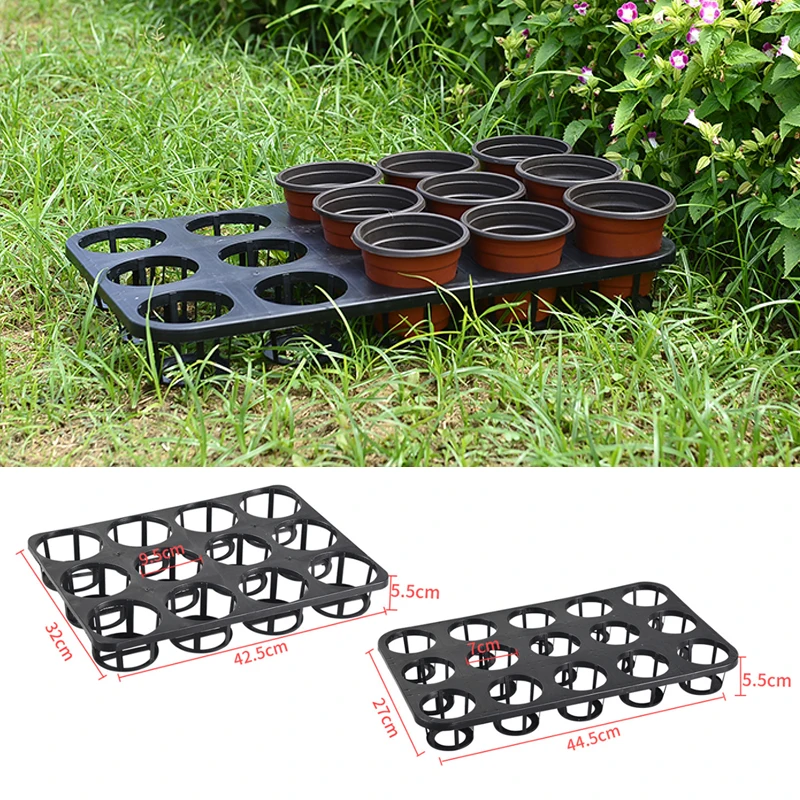 

12/15holes Phalaenopsis Shape Plant Stand Basin Bracket Nursery Pots Planting Growing Tray Germination Holder Garden Decor