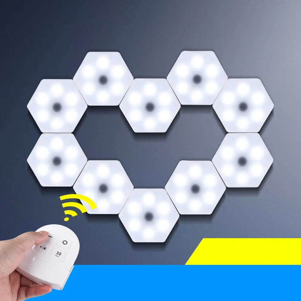Creative Honeycomb Lamp Hexagon Light Chandelier Simple Modern for Home Office Touch Control 1 | Лампы и освещение