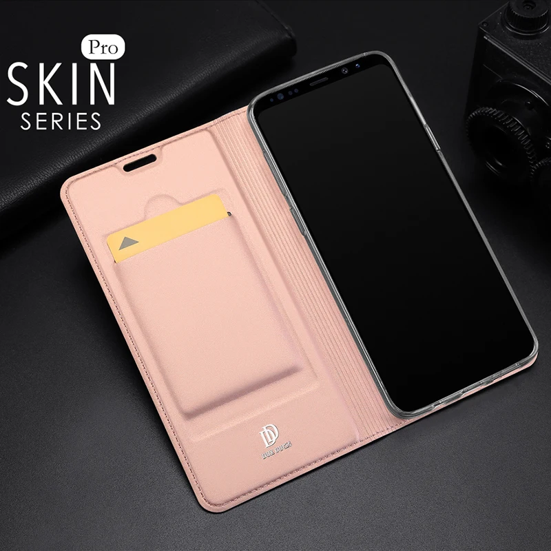 DUX DUCIS для samsung Galaxy Note 9 8 S8 S9 S10 Plus E ультратонкий кожаный чехол с откидной крышкой для Galaxy A6 A8 Note10 Plus A7 A9