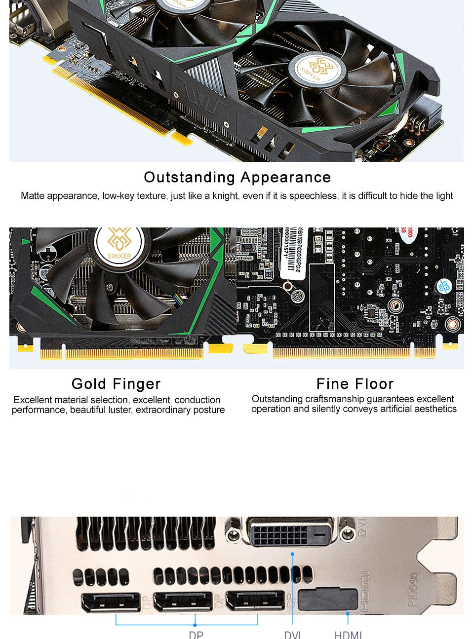 Для видеокарты NVIDIA GeForce GTX1060 6 ГБ GDDR5 192Bit PCI-E 3,0 1506 МГц с разъемом HDMI DP DVI-D
