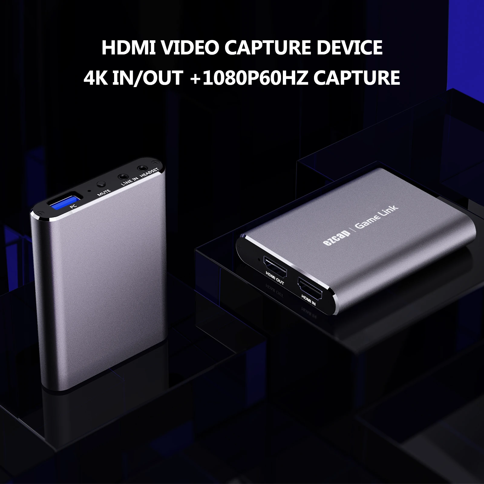 Ezcap311P 4K USB HDMI видеозахват 1080P60 живая трансляция захват игр | Безопасность и защита