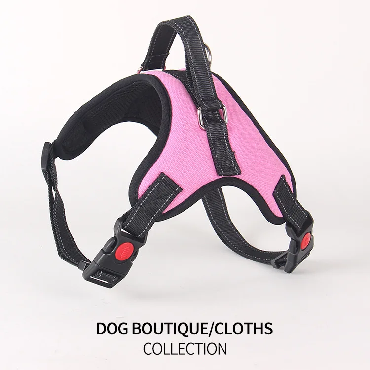

Safety Bone Shape Harness Vest with Reflective Tape Adjustable Durable Dog Walking Accessories Small Middle Large Dogs Supplies