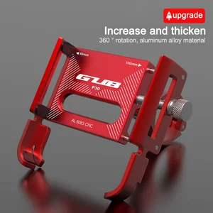 gub p30 mtb bike phone holder 360 rotating stand for bicycle motorcycle handlebar mount phone stand holder for xiaomi iphone free global shipping