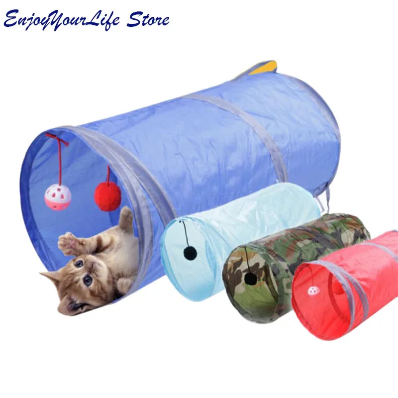 Животное туннель кошка играть камуфляж цвет Забавный длинный для кошки Котенок