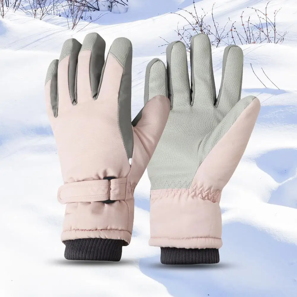 

1 Pair Winter Glove Inner Lining Lightweight Glove Ultralight Waterproof Snow Windproof Gloves for Adult Thicken Glove