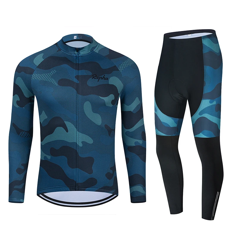 

Original new men's long sleeve camouflage pattern cycling suit