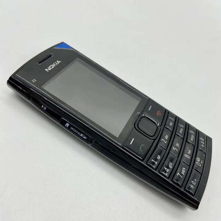 nokia x2 02 refurbished original mobile phones unlocked single core symbian os fm radio dual sim 1020mah fast deliver free global shipping