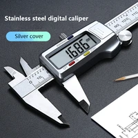 stainless steel lcd vernier caliper electronic digital caliper high precision measuring tool 0 150mm instrument vernier caliper
