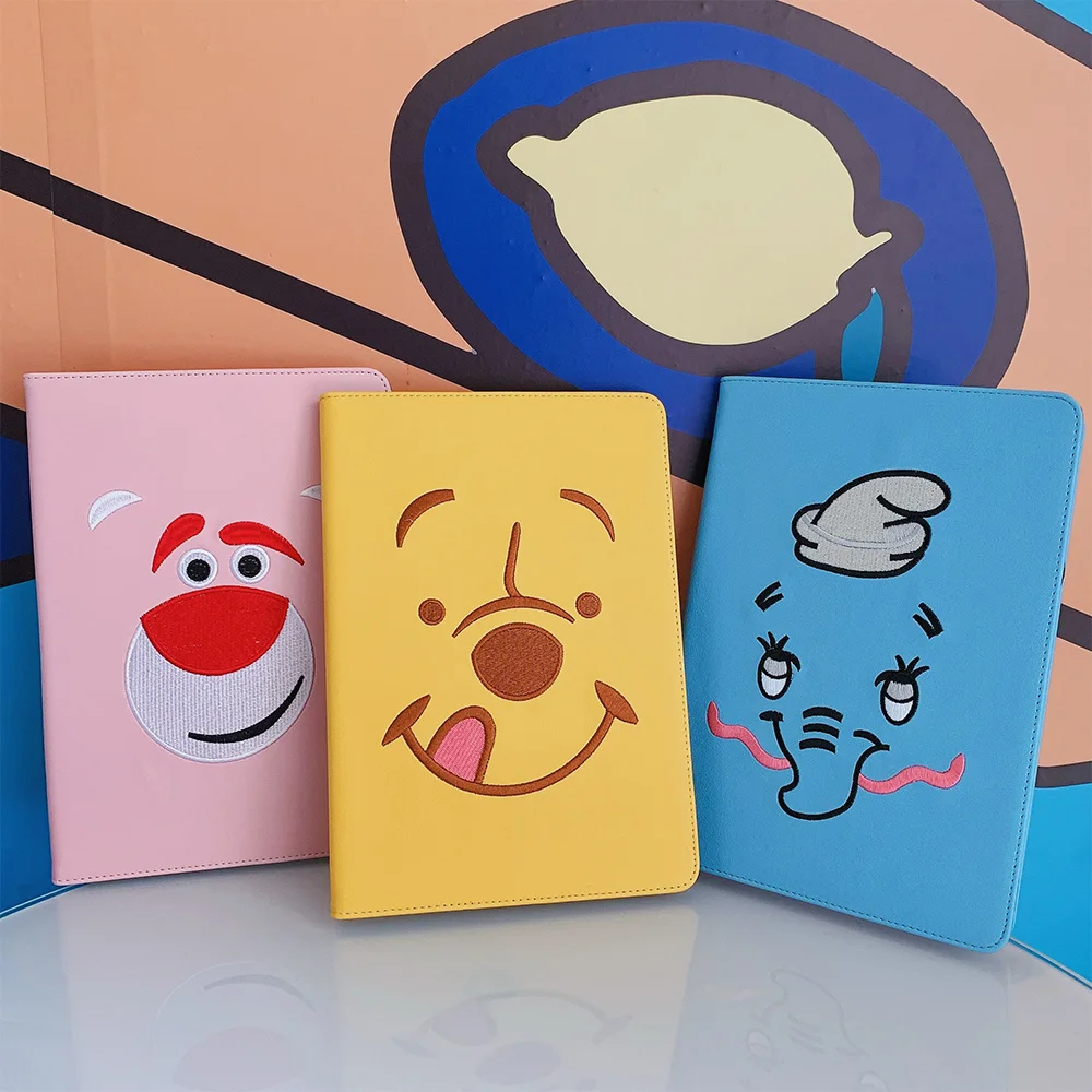 Чехол с мультяшным рисунком для iPad 7 го поколения чехол вышивкой животного 2017/2018