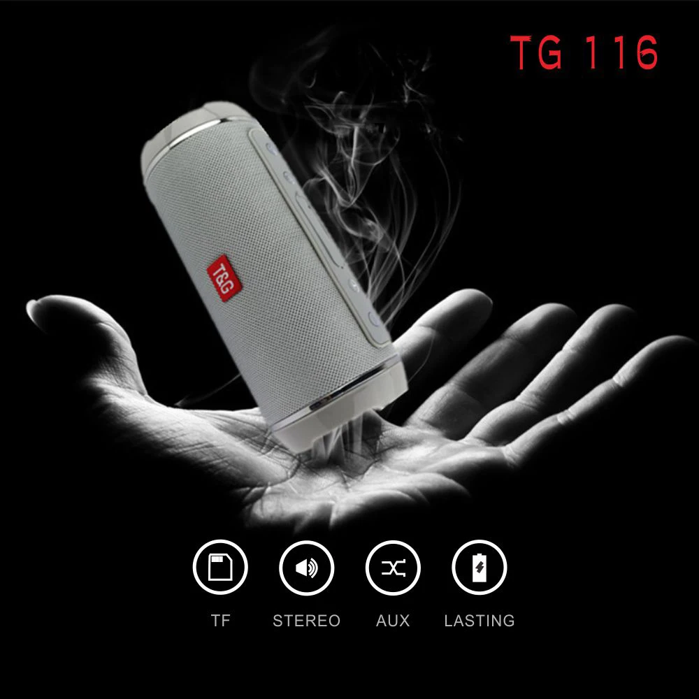 TG116 Bluetooth динамик сабвуфер Мини карта u-диск с функцией FM Портативная колонка