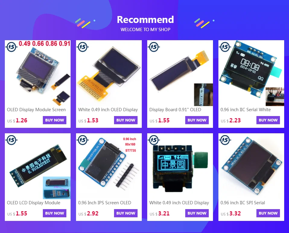 SSD1306 STM32 OLED ЖК-дисплей модуль для Arduino AVR ЖК-модуль белый 0,66 дюймов 64x48 0,6" ЖК-экран