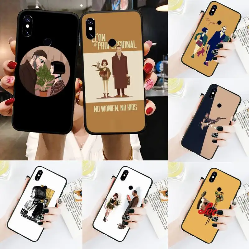 

Leon Uncle Girl Phone Case For Xiaomi Redmi Note 4 4x 5 6 7 8 pro S2 PLUS 6A PRO