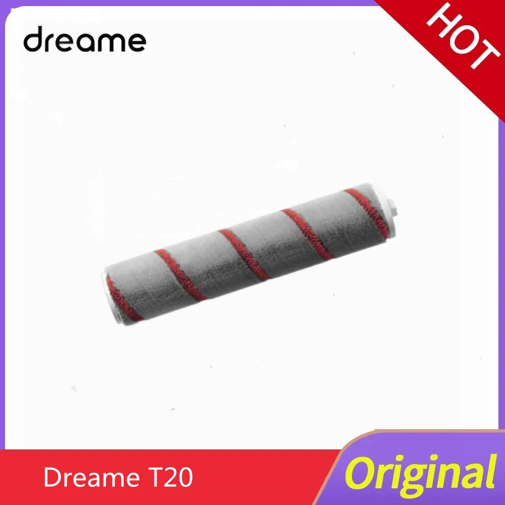 

Оригинальный ручной пылесос Dreame T20, запасные части, комплекты, HEPA фильтр, роликовая щетка, мягкая пушистая щетка, основная щетка