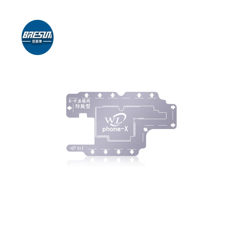 WANLONG поглащающей нагрузкой для iphone XS Макс средний слой олова сетка 11 11pro max