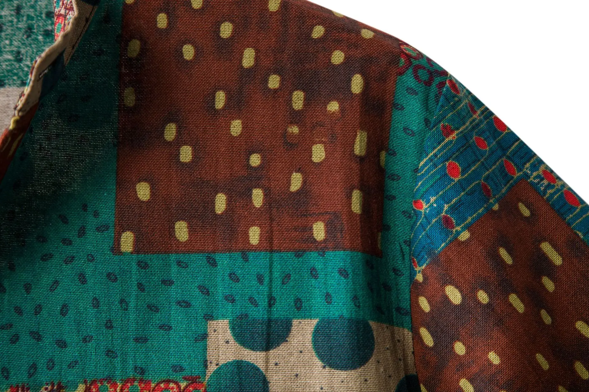 

Summer Short-Sleeved Floral Shirt Mens Slim Striped Print Hawaiian Shirt Men Party Beach Casual Henry Shirt Top Size S-3XL