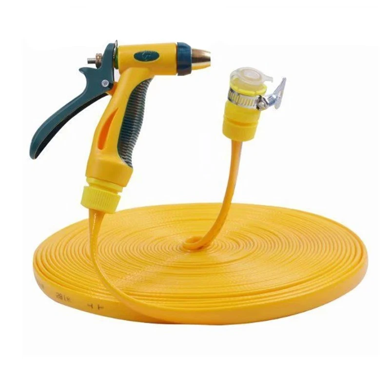 

High Pressure Power Water Gun Car Washer with Garden Water Hose Adjustable Nozzle Sprayer Watering Spray Sprinkler Cleaning Tool