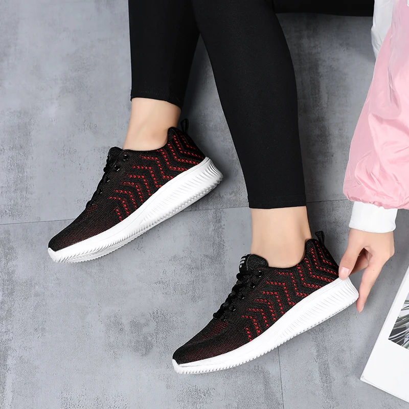 Женские кроссовки Баскетбольная обувь Tenis Feminino Zapatos De Mujer Черные на платформе