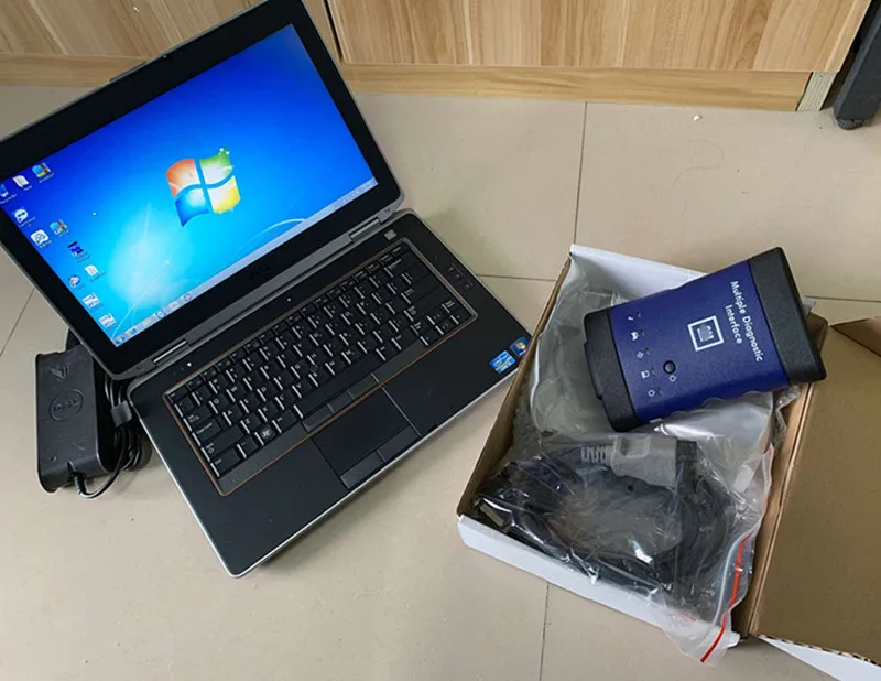 Профессиональный OBD2 сканер G/M MDI wifi GDS Tech2Win программное обеспечение установленное