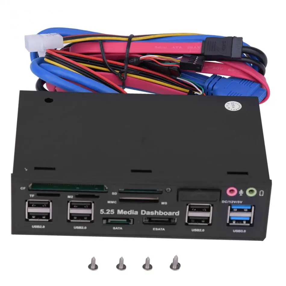 5 25 USB 3 0 Передняя панель ПК usb2.0 коннектор адаптер для компьютера чехол USB3.0 usb 2