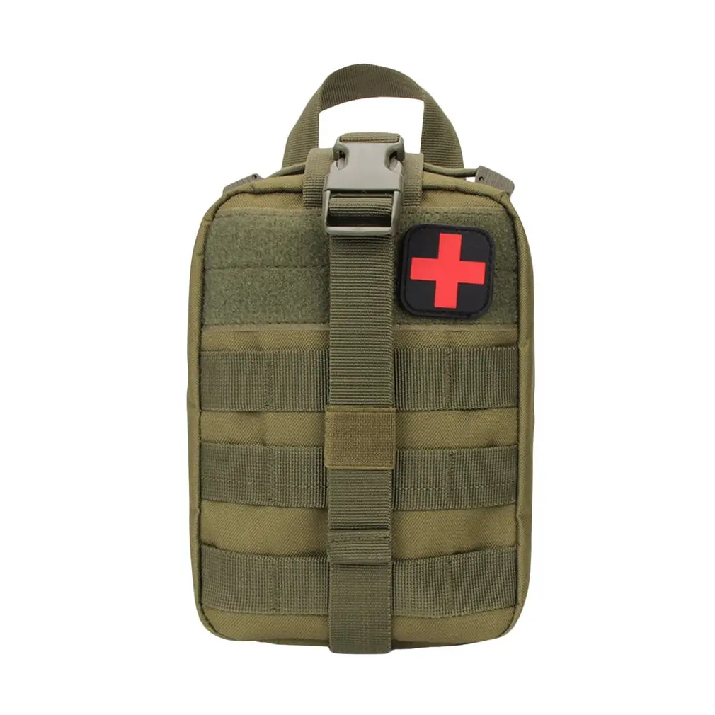 

Wholesale Outdoor Waterproof Travel First Aid Kits Oxford Cloth Tactical Waist Pack Camping Climbing Bag Black Emergency Case