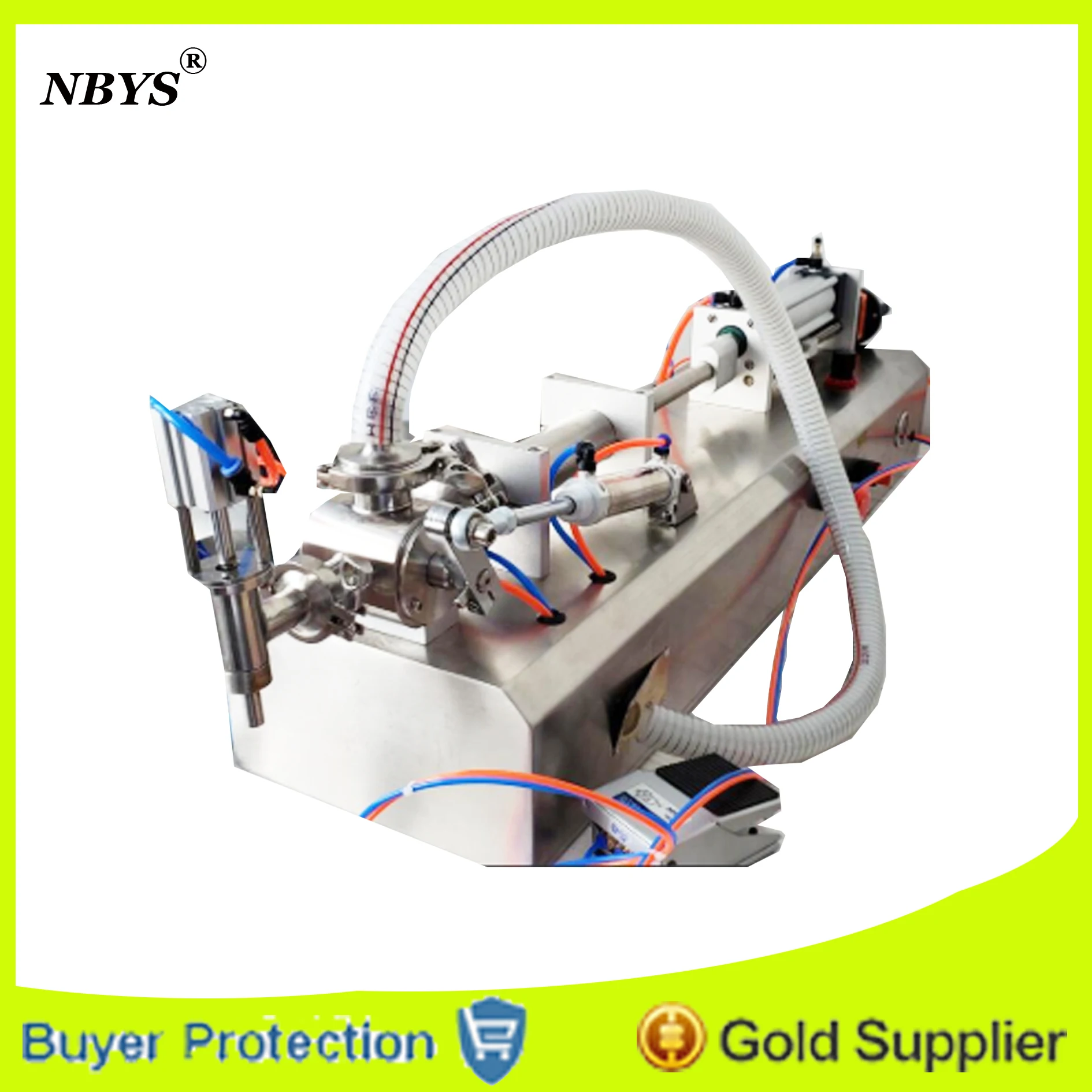 Машина для наполнения пастой с всасывающей трубкой 1 комплект 1000 мл бесплатная