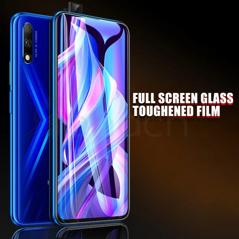 9H Tempered Glass For Huawei Honor 9X 9A 9C 9S 10X Screen Protector Honor 8X 8A 8C 8S 20S 30S 9i 10i 20i Safety Protective Glass