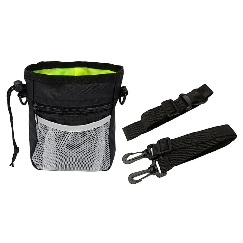

Dog Treat Training With Poop Bag Dispenser Pet Dogs Snack Food Bag Large Capacity Pack With Adjustable Strap