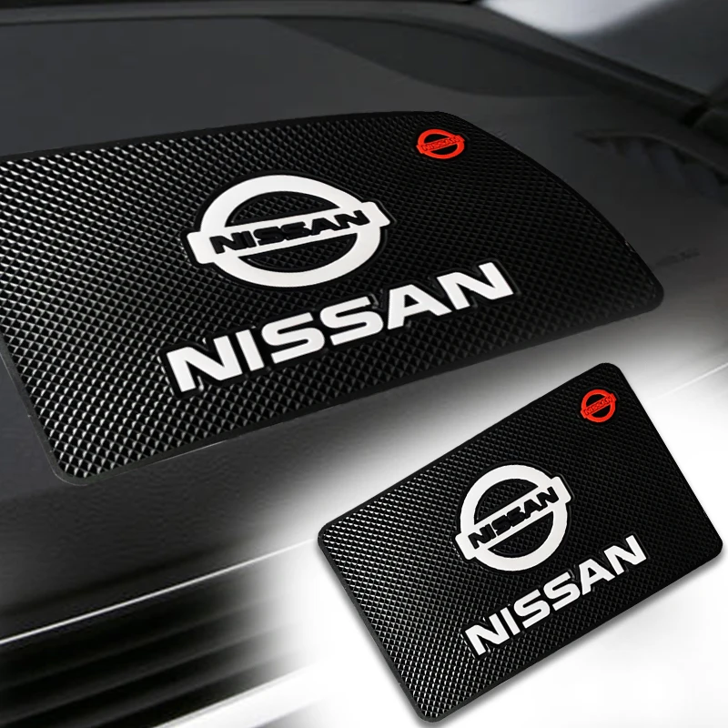 Хит Черный Автомобильный значок эмблема Противоскользящий коврик для телефона