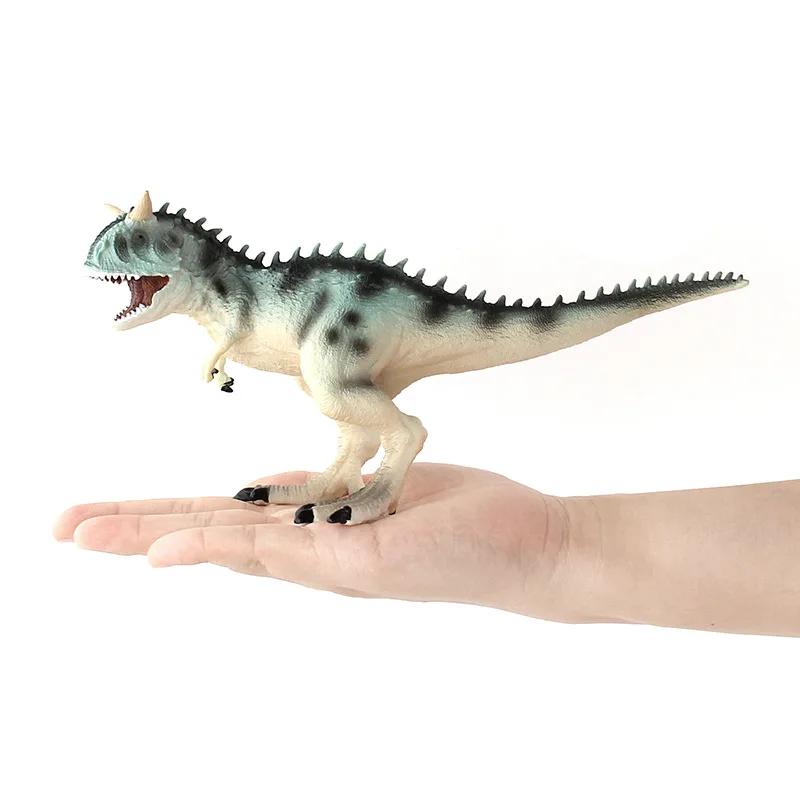 

Big Carnotaurus Jurassic Dinosaur Simulation Toy Soft PVC Plastic Hand Painted Animal Model Toys for Children Kids Xmas Gift