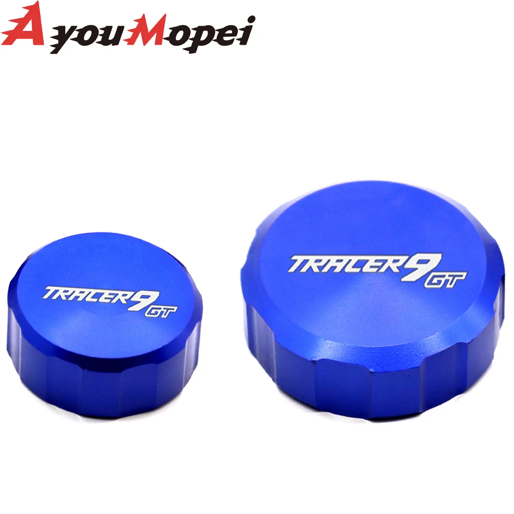 

For Yamaha TRACER 9 GT 9GT 2021 Motorcycle Front & Rear brake Fluid Cylinder Master Reservoir Cover Cap
