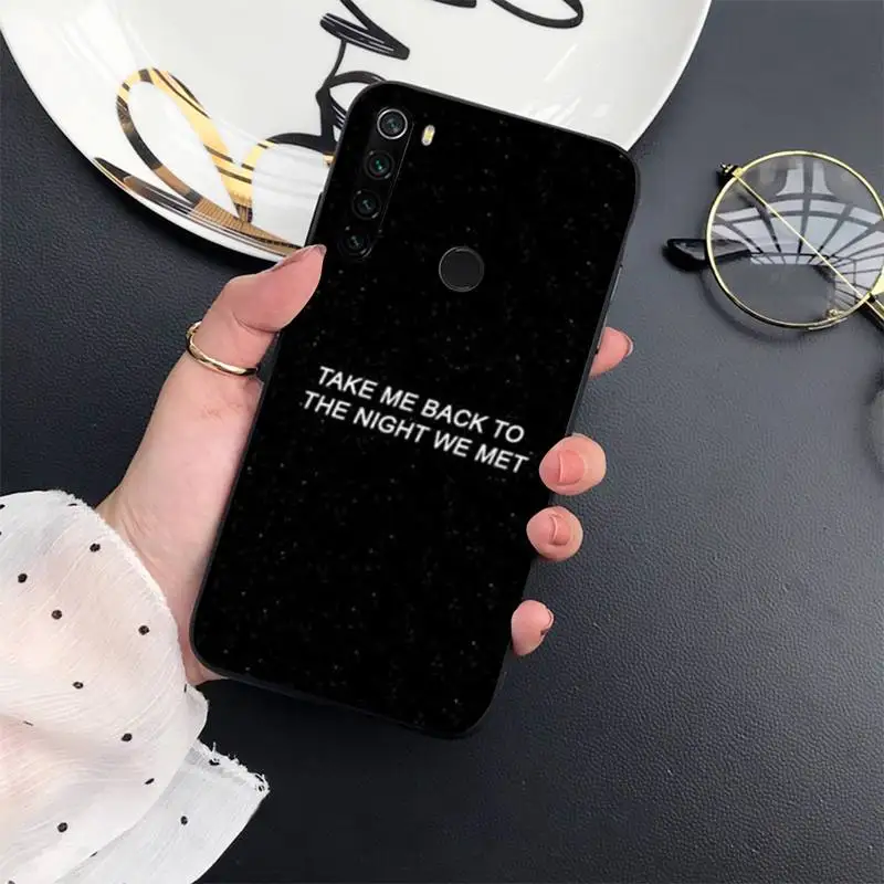 

Black and white cool inspirational brave text Phone Case For Xiaomi Redmi 7 8 9t a3Pro 9se k20 mi8 max3 lite 9 note 9s 10 pro