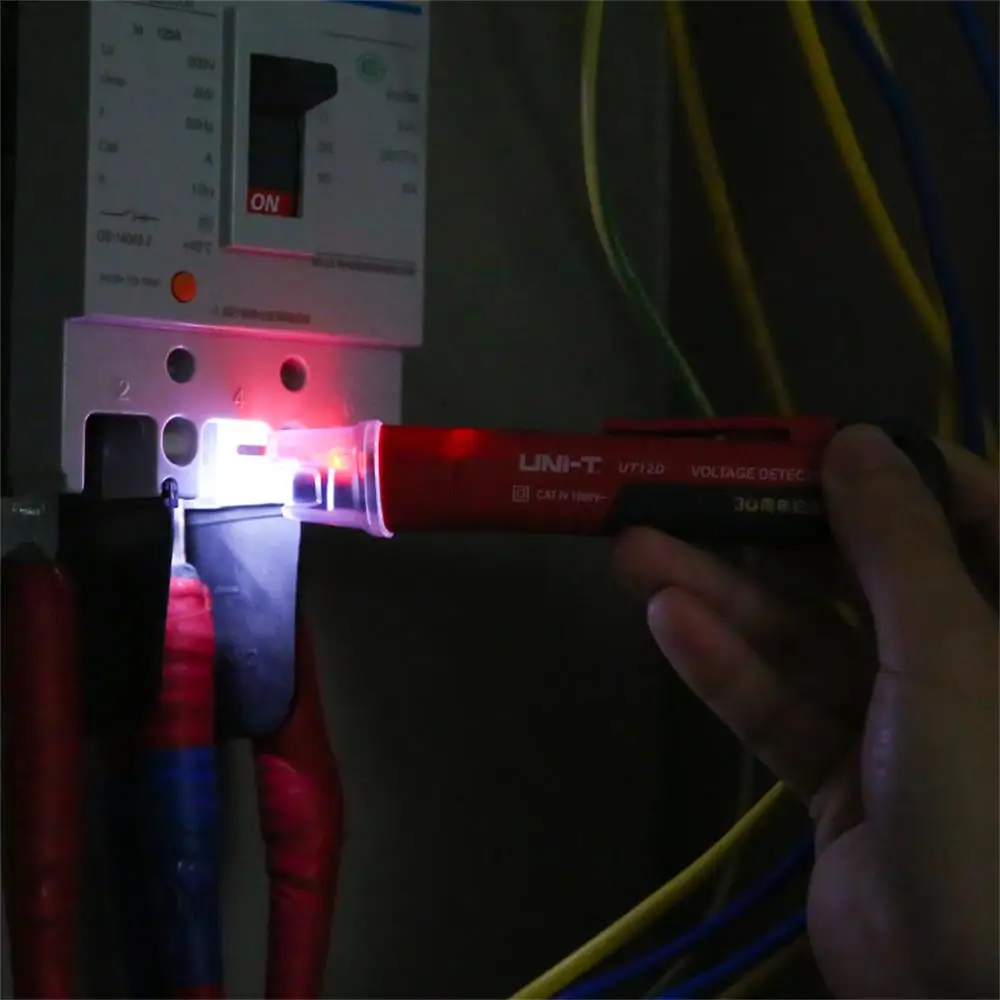 UNIT UT12D бесконтактный Тестер Напряжения Ручка детектор напряжения переменного