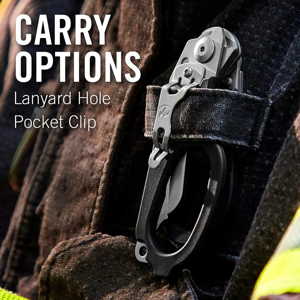 LEATHERMAN Raptor Emergency Response Shears with Strap Cutter and Glass Breaker Tan MOLLE Compatible Holster | Инструменты