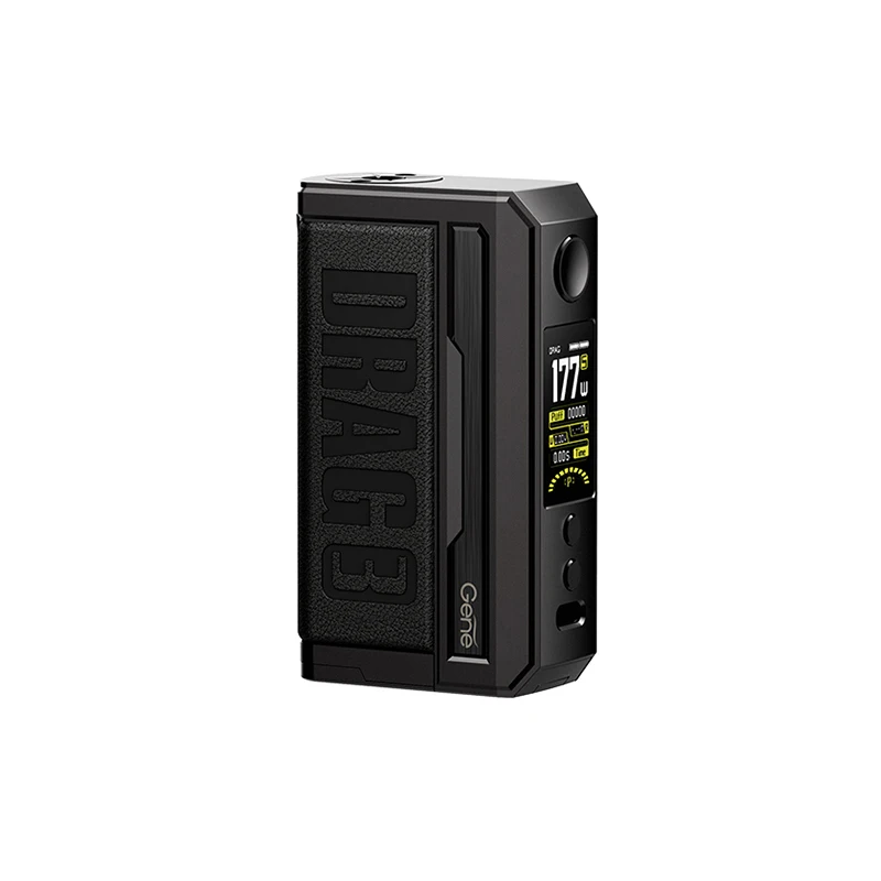 Оригинальный VOOPOO Drag 3 Mod 177W TC MOD Type-C 510 Thread Питание от двойной батареи 18650