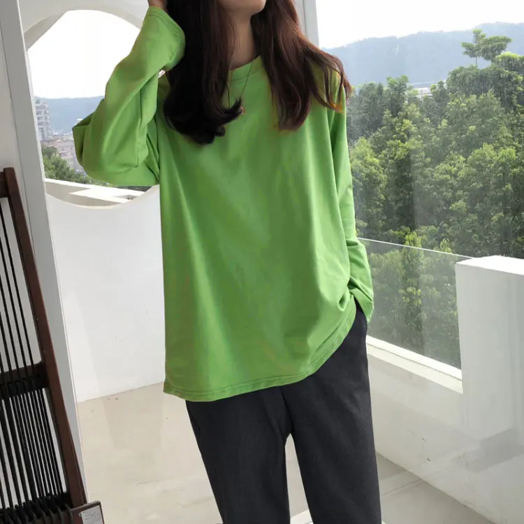 

Женская одежда для ранней осени, европейские товары в стиле Ins, футболка большого размера Mssf, топ в Корейском стиле, модная одежда для дискот...