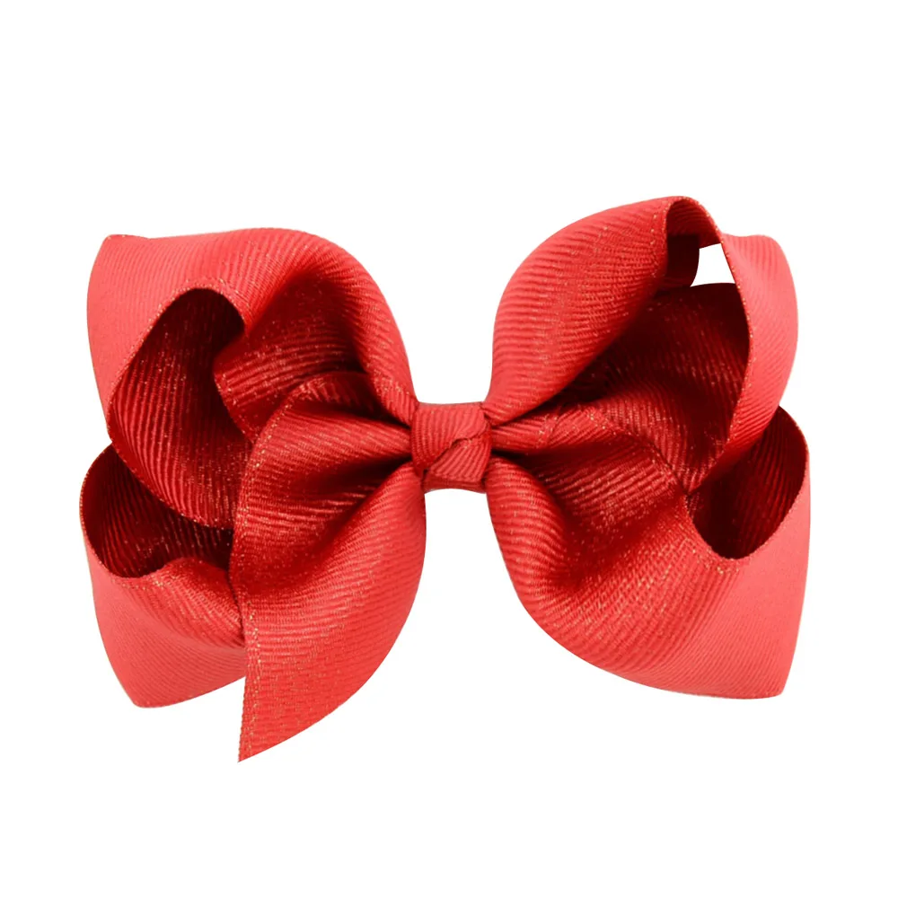 4 3 дюймов цельнокроеное платье Красота Bling корсажная лента Заколки для волос